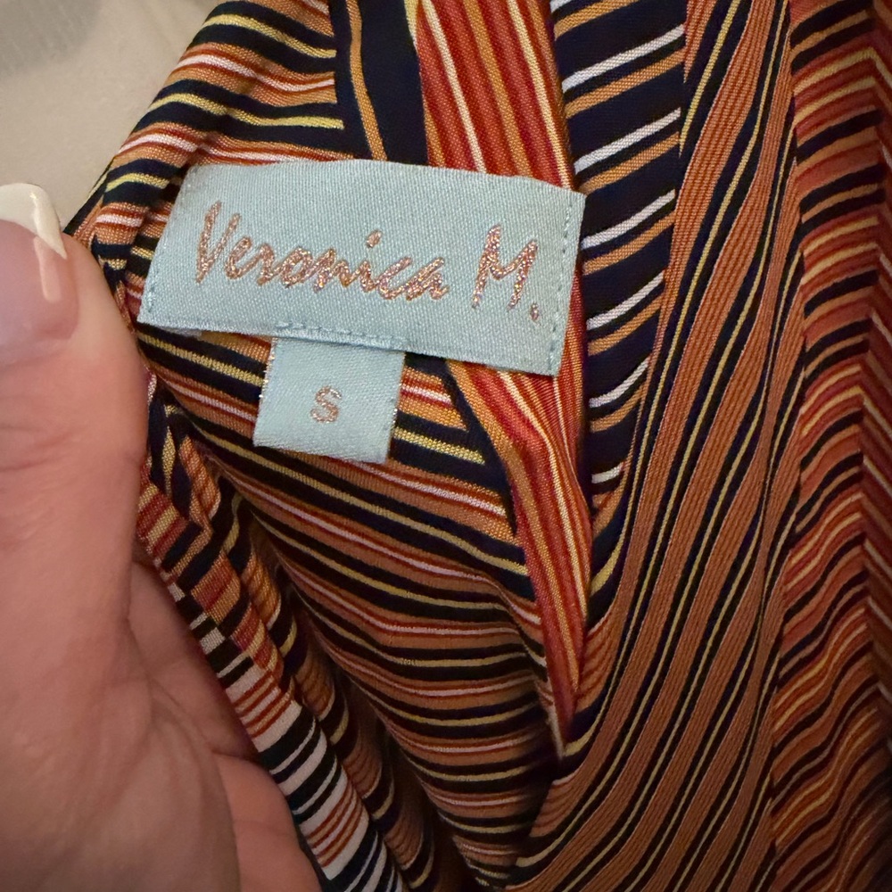 Veronica M Vibrant Striped Blouse